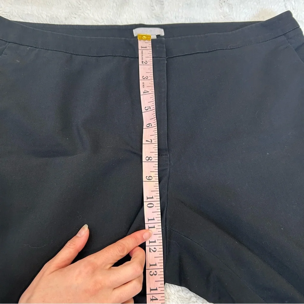 H&M - Black Slim Ankle Capri Formal Dress Pants 18 - Picture 8 of 12